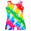 Domusgo Girls Leotards for Gymnastics Unicorn Unitard Tumble Activewear view 1