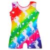 Domusgo Girls Leotards for Gymnastics Unicorn Unitard Tumble Activewear view 2