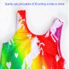 Domusgo Girls Leotards for Gymnastics Unicorn Unitard Tumble Activewear view 4