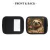 2 Pcs a Set Comfort Neoprene Cute Sloth Handle Wrap Grips for Travel Bag Luggage Suitcase Door Handle view 4