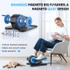 ANCHEER Under Desk Elliptical, Electric Leg Exerciser While Sitting for Seniors, Fully Assembled Motorized Ellipse Leg Exerciser Seated Elliptical Machine with 12 Adjustable Speeds view 2