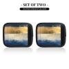 2 Pcs a Set Comfort Neoprene Gold Blue White Handle Wrap Grips for Travel Bag Luggage Suitcase Door Handle view 2