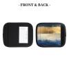 2 Pcs a Set Comfort Neoprene Gold Blue White Handle Wrap Grips for Travel Bag Luggage Suitcase Door Handle view 4