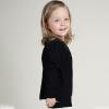 AIMAOMI Baby Girls' and Toddler Bow Pocket Cardigan Girls' Embroidered Long Sleeve Shru Cardigan Girls Navy (A, 3-4 Years) view 4