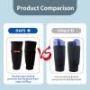 Soccer Shin Guards Sleeves, Soccer Shin Guard Sock, Sleeves with Pocket Can Holding Shin Pads, Comfort Breathable Youth Soccer Shin Guard Holders for Football Beginner or Elite Athlete view 4