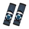 2 Pcs a Set Comfort Neoprene Orca Killer Whale Handle Wrap Grips for Travel Bag Luggage Suitcase Door Handle view 1