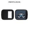 2 Pcs a Set Comfort Neoprene Orca Killer Whale Handle Wrap Grips for Travel Bag Luggage Suitcase Door Handle view 4