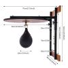 LYNICESHOP Speed Bag Platform Kit, 360 Ball Bearings Wall-Mounted Adjustable Speed Bag Platform Flexible Rotation Fitness Ball Boxing Reaction for Boxing and Fitness Enthusiasts view 2