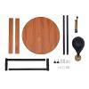 LYNICESHOP Speed Bag Platform Kit, 360 Ball Bearings Wall-Mounted Adjustable Speed Bag Platform Flexible Rotation Fitness Ball Boxing Reaction for Boxing and Fitness Enthusiasts view 3