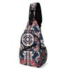 Chest Bag Dark Pattern Sling Bag for Men Crossbody Bag Fanny Packs for Women Sling Backpack for Travel view 1