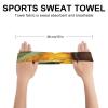 Sports Sweatbands, Sunflowers Floral Printed Sweatband Headbands for Men and Women Fitness Headbands Sweatbands for Running Basketball Cycling Football Yoga view 2