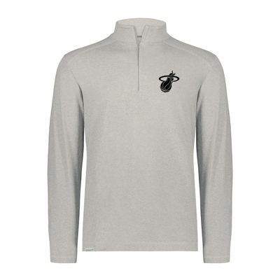 Holloway NBA Miami Heat 1/4 Zip Pullover| Stylish Team Gear | Perfect for Training, Casual and Game Day