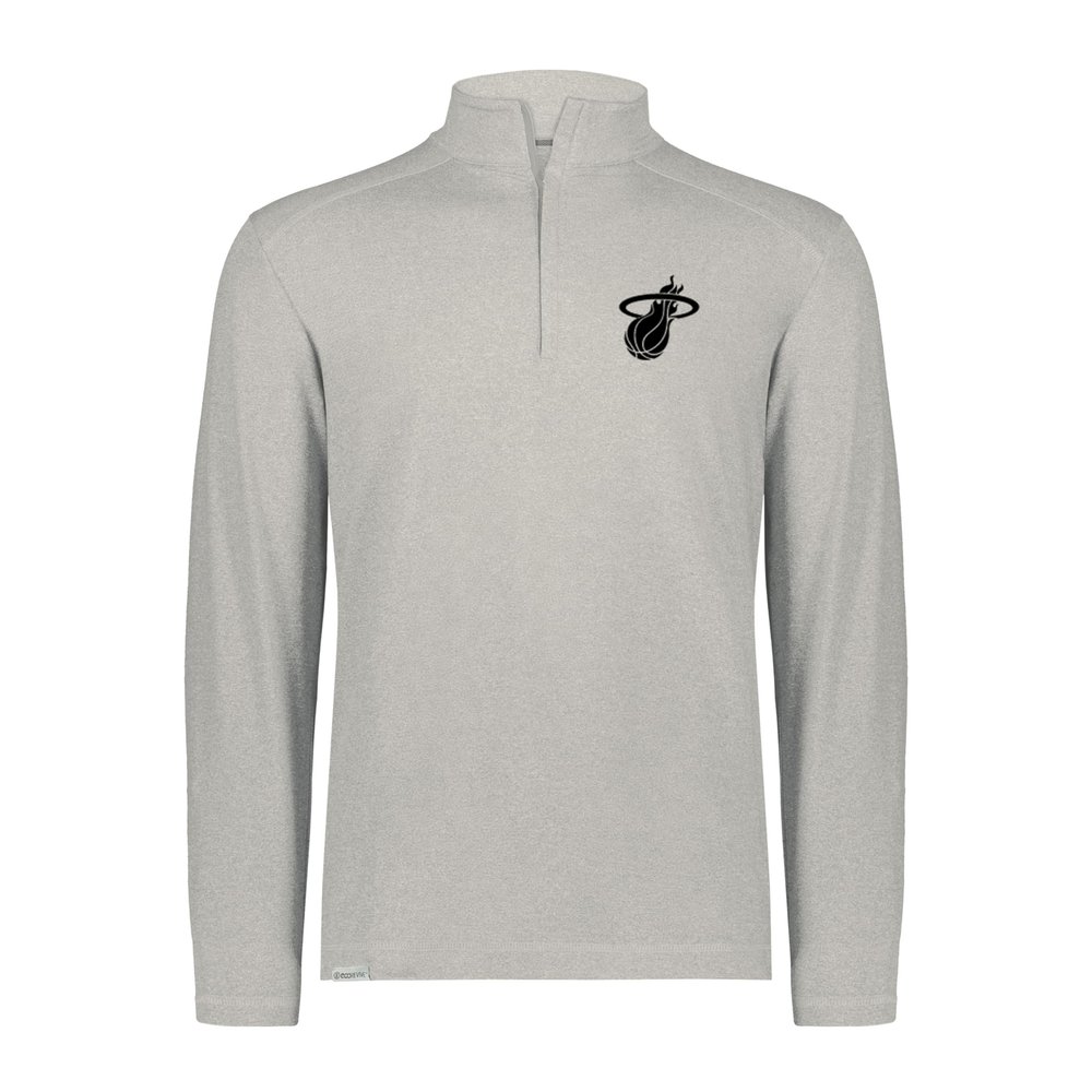 Holloway NBA Miami Heat 1/4 Zip Pullover| Stylish Team Gear | Perfect for Training, Casual and Game Day