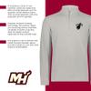 Holloway NBA Miami Heat 1/4 Zip Pullover| Stylish Team Gear | Perfect for Training, Casual and Game Day view 3