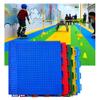 KYTGFH 30.5 cm Roller Skating Hall Modular Interlocking Floor Tiles, DIY Colorful Puzzle Plastic Floor Mat with Drain Holes, Anti,Skid and Wear,Resistant,Red,1PCS view 1