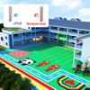 KYTGFH 30.5 cm Roller Skating Hall Modular Interlocking Floor Tiles, DIY Colorful Puzzle Plastic Floor Mat with Drain Holes, Anti,Skid and Wear,Resistant,Red,1PCS view 4