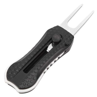 Gonetre Stainless Steel Divot Repair Tool Ball Marker Portable Accessory for Outdoor Sports