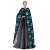 Juiimr Rainbow Paw Footprint Animal Pattern Long Hooded Cape Cloak For Halloween Carnival Theme Party Cosplay Costume Decor view 3