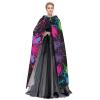 Juiimr Glow in Dark Splatter Neon Long Hooded Cape Cloak For Halloween Carnival Theme Party Cosplay Costume Decor view 3