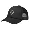 Angry Panda Baseball Cap Women Men Mesh Back Hat Adjustable Trucker Hats Sun Hat view 1