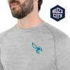 Holloway NBA Charlotte Hornets All-Pro Long Sleeve Tee - Moisture-Wicking Athletic Shirt, Team & Basketball Fan Gear Multi view 2