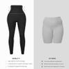 Nebility Tummy Control Shapewear for Women Butt Lifting Shapewear Thigh Slimmer High Waisted Body Shaper Girdles (Black,Large) view 2