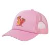 Angry Carrots Eating Pizza Baseball Cap Women Men Mesh Back Hat Adjustable Trucker Hats Sun Hat view 1