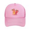 Angry Carrots Eating Pizza Baseball Cap Women Men Mesh Back Hat Adjustable Trucker Hats Sun Hat view 2