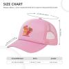 Angry Carrots Eating Pizza Baseball Cap Women Men Mesh Back Hat Adjustable Trucker Hats Sun Hat view 4