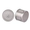 harayaa 900ml Outdoor Titanium Pot Hanging Pot with Foldable Handle Round Travel Mug Outdoor Coffee Mug Titanium Cup for Kitchen BBQ view 3