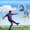 Hokicyos Soccer Goal for Backyard 106.5, 64 and 86 Soccer Goals with TrainningTarget Net and Mark Cones, Weatherproof Soccer Goals with One Carry Bag and Net for Adults' Practice or Games view 2
