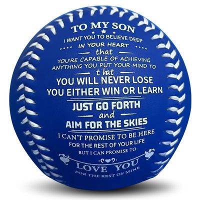 Moactiv A Meaningful Gift for Your Son: Motivational Baseball, Printed with Inspiring Words