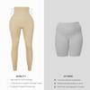 Nebility Tummy Control Shapewear for Women Butt Lifting Shapewear Thigh Slimmer High Waisted Body Shaper Girdles (Beige,Large) view 3