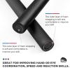 ShinyRelief 2 Pcs Foam Padded Sticks Martial Arts Training Stick, Foam Padded Practice Bar with Carrying Bag for Safe Practice Training Martial Arts and Karate(Black,3.94 ft) view 4