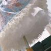 Women's Tiered Tulle Petticoat Elastic Waist Petticoat Lolita Skirt Tulle Skirt Multi-Layer Cosplay Fluffy Skirt Underskirt, Length 40cm White view 2