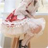 Women's Tiered Tulle Petticoat Elastic Waist Petticoat Lolita Skirt Tulle Skirt Multi-Layer Cosplay Fluffy Skirt Underskirt, Length 40cm White view 3