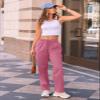AUTOMET Women's Wide Leg Sweatpants Fleece Lined Baggy Straight Leg Lounge Pants Fall Outfits Athletic Joggers with Pockets DarkPink XL view 2