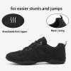 OITLSR Cheer Shoes Girls Black Cheerleading Dance Shoes Athletic Training Tennis Breathable Youth Competition Cheer Sneakers Big Kid Size 4 Black 35 view 2