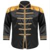 Agoky Mens Hippie Music Star 1960s Xmas SGT Sergeant Pepper Jacket Halloween Costumes Black Small view 3