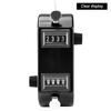 QWORK 2 Pack Black Dual Pitch Counter - Tally Click Counter/Score Tracker/Digital Counter for Baseball Pitches - Handheld and Lightweight with 9999 Max Count view 3