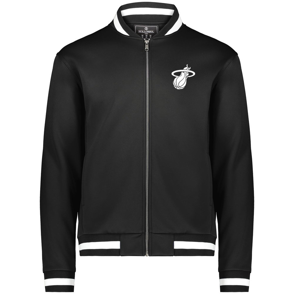 Holloway NBA Miami Heat Full Zip Jacket, Large