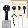 Bicycle Camera Computer Mount Out Front, Bicycle Code Meter Bracket Replacement Compatible for Sl7 Stem Road, for Wahoo Bryton Magene Igpsport Xoss view 4