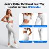 MERACH Deep Squat Machine for Women, Adjustable Glutes Trainer Machine, Core & Leg Exercise, Push Up Workout Equipment at Home Gym(Blue) view 2