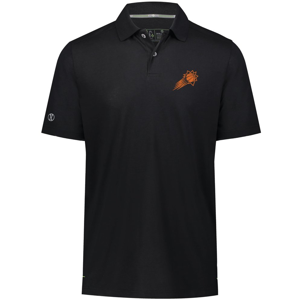 Holloway NBA Phoenix Suns Repreve Eco Polo - Sustainable Moisture-Wicking Shirt for Activewear & Casual Wear