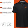 Holloway NBA Phoenix Suns Repreve Eco Polo - Sustainable Moisture-Wicking Shirt for Activewear & Casual Wear view 4