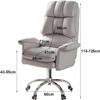 WCH Home Office Desk Chair, Office Desk Chair Pu Leather Office Chair 360 Rotate Office Desk Chair Adjustable Angle(Size:Green,Color:Yellow-) view 2