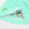 ABAFIP Baby Girls Toddler Kids Mexican Dress Sleeveless Ruffle Floral Embroidery Traditional Fiesta Dress Light Green 18-24 Months view 4