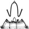 AHOSOUTLY 1Pack Bow Hanger Display Archery Rack Wall Mount Holder Wall Hook Stand Bow Hold up to 22 Lbs Rubber Protection and No Scratches view 1