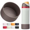 Affute Silicone Boot for Owala Water Bottle 40 oz, Anti-Slip Protective Sleeve for FreeSip/Twist/Flip Water Bottles, BPA Free, Bottom Bumper Cover Protects Water Bottles from Scratches(Boneyard2) view 1