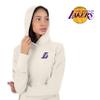 Holloway NBA Los Angeles Lakers Women's Ventura Soft Knit, Comfortable Hoodie-For Casual Wear and Outdoor Activities view 2